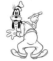 coloriage dingo ecrit